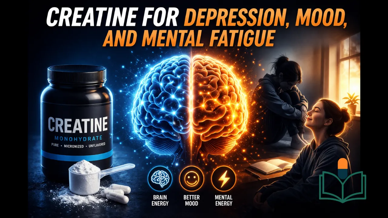Creatine for Depression, Mood, and Mental Fatigue