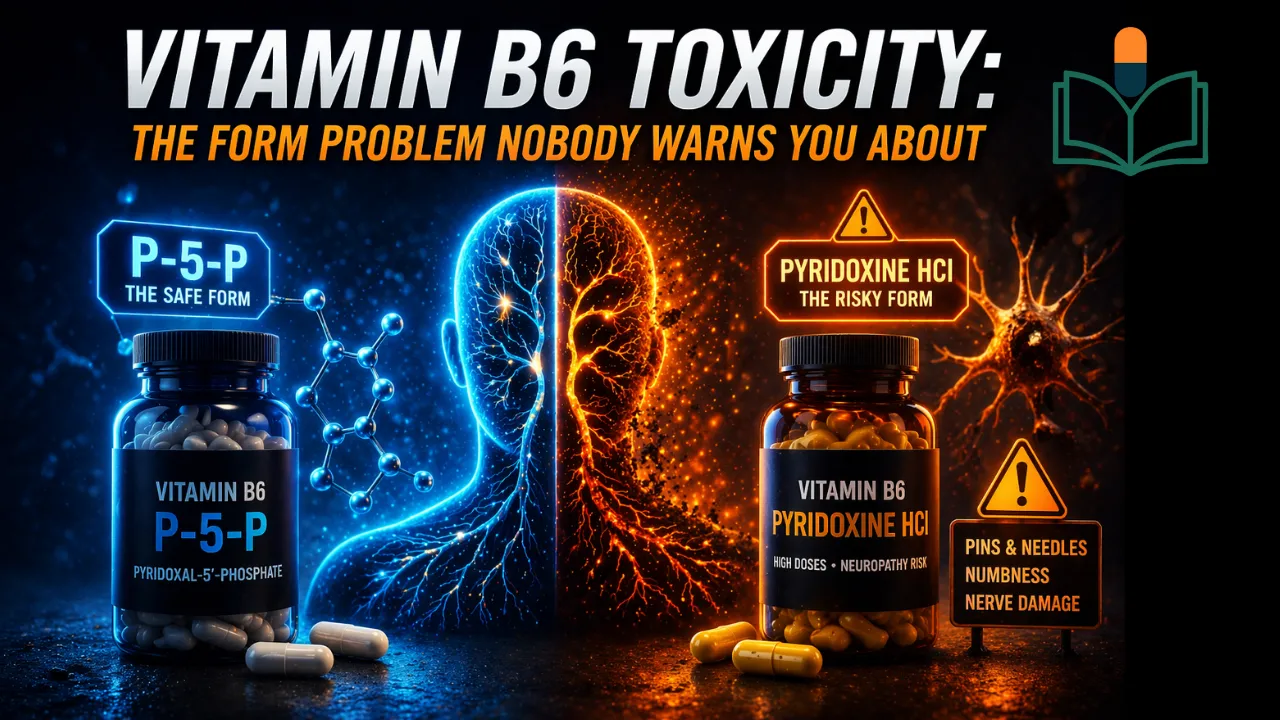 Vitamin B6 Toxicity: The Form Problem Nobody Warns You About