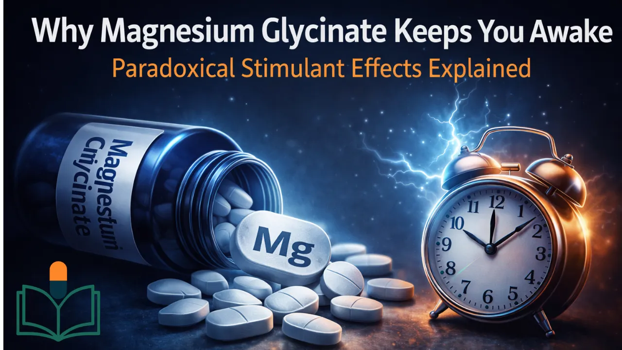 Why Magnesium Glycinate Keeps You Awake: Paradoxical Stimulant Effects Explained