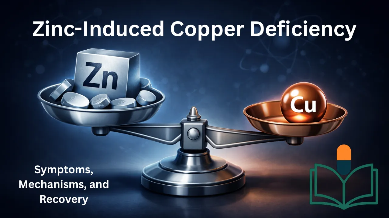 Zinc-Induced Copper Deficiency: Symptoms, Mechanisms, and Recovery
